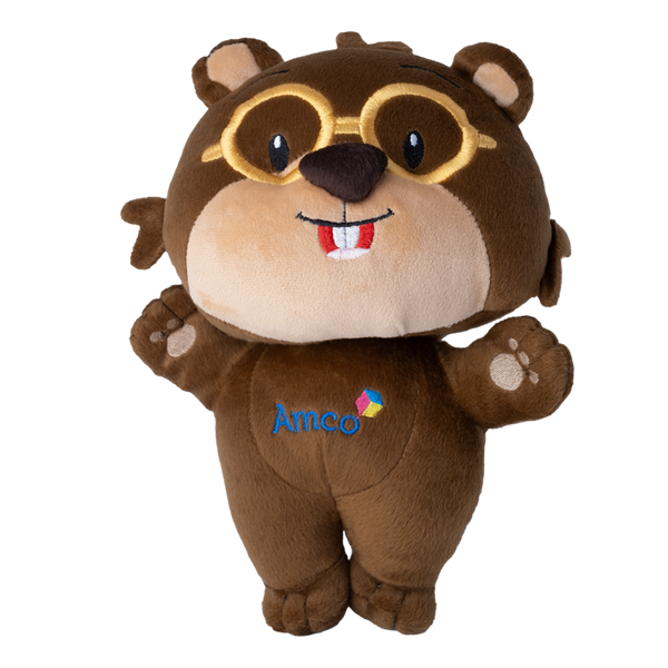 Peluche Amco Inglés Benny Beaver - Castor