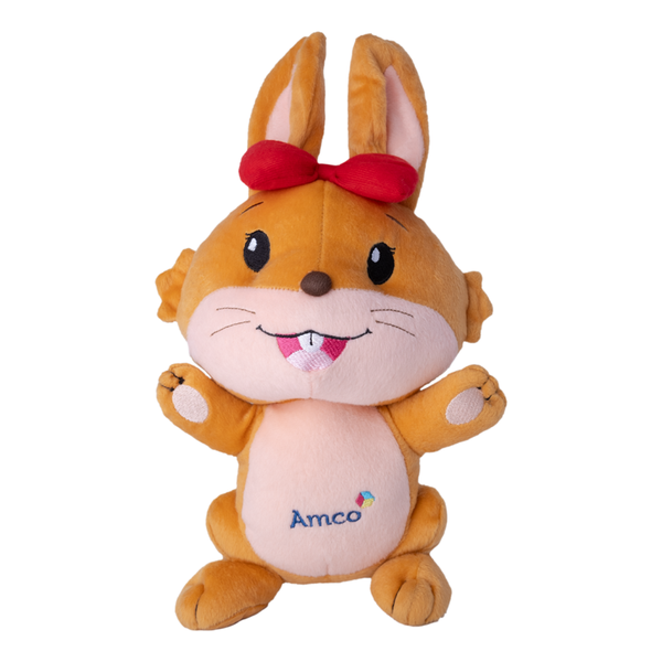 Peluche Amco Inglés Honey Bunny - Conejo