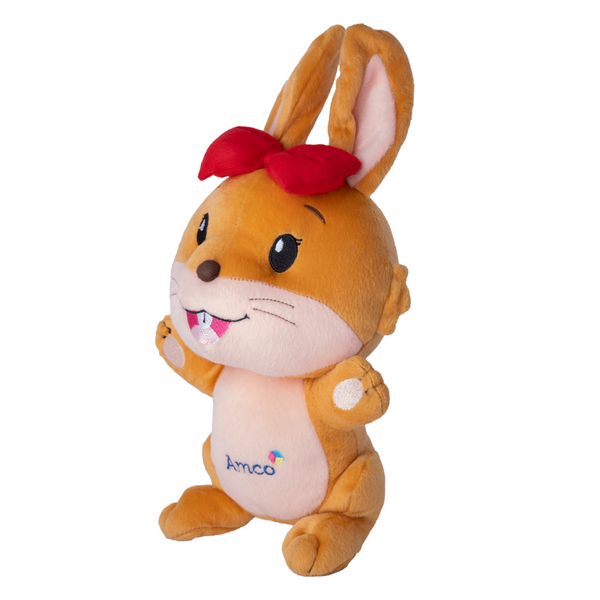 Peluche Amco Inglés Honey Bunny - Conejo