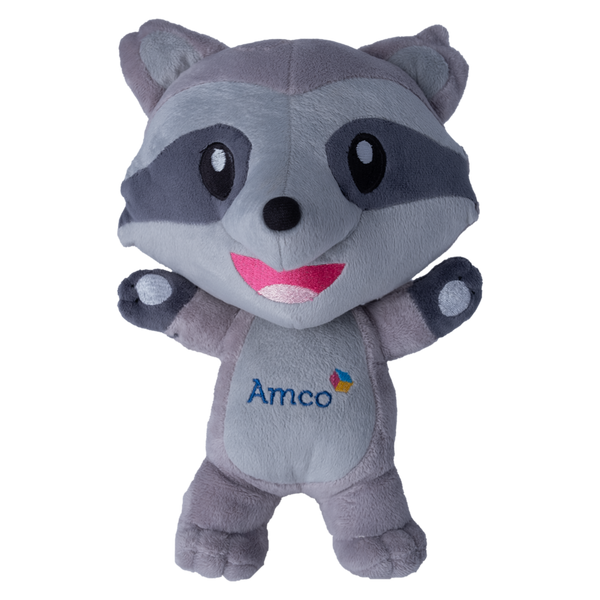 Pelúcia Amco Inglés Rocky Raccoon - Guaxinim